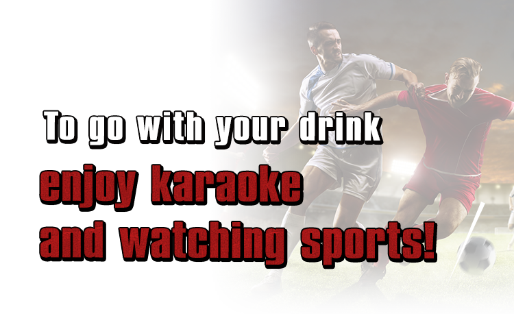 enjoy karaoke and watching sports